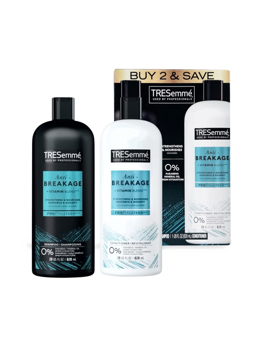 Tresemme Anti-Breakage Strengthening Shampoo & Conditioner Box Set NWT